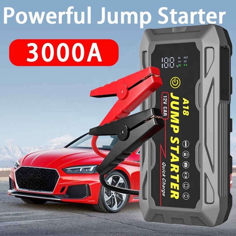 Hot Sale Waterproof 20000mAh Car Emergency Battery Jump Starter Power Bank For Up To 10.0L Gasoline And 7.0L Diesel Engines