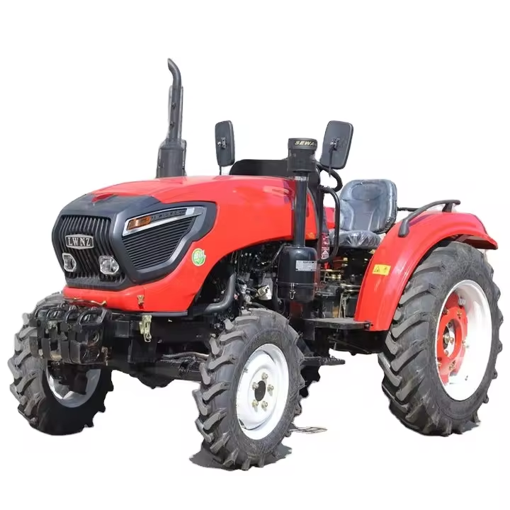 Farming ploughing equipment agricultural tractors mini 4x4 garden farm tractor 4wd small 4 wheel tractors made by Jiulin