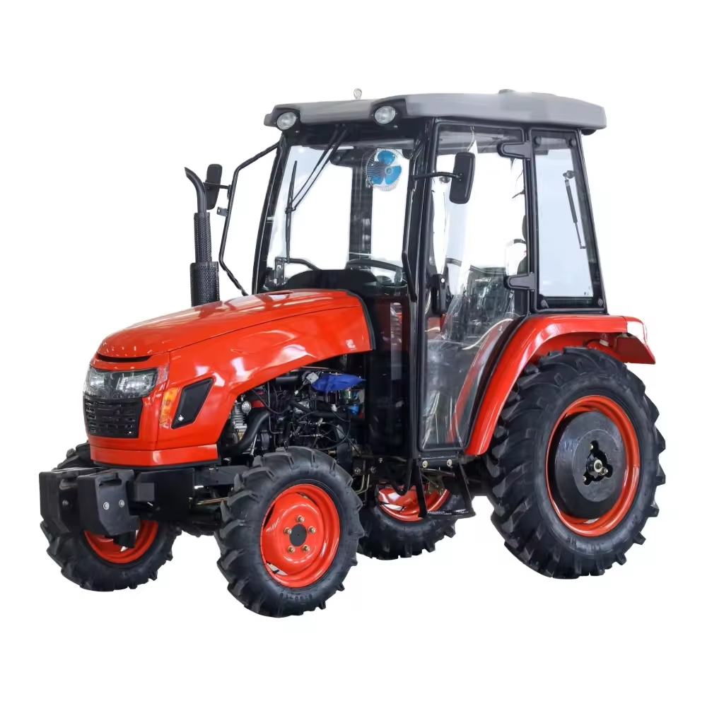 Farming ploughing equipment agricultural tractors mini 4x4 garden farm tractor 4wd small 4 wheel tractors made by Jiulin