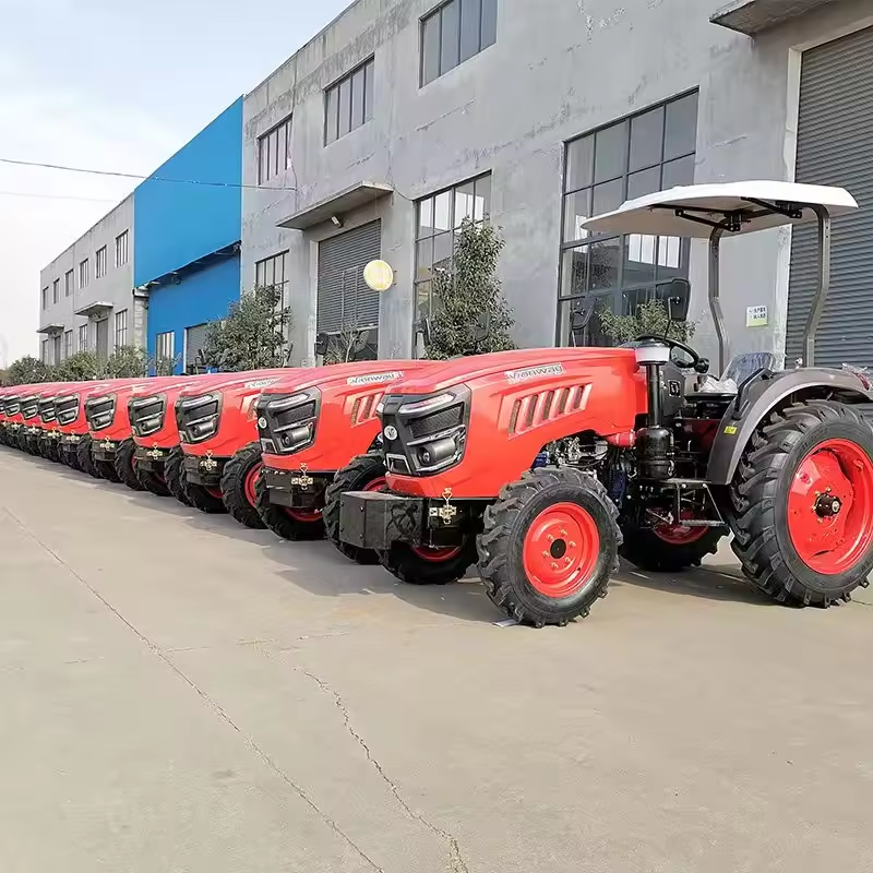 Farming ploughing equipment agricultural tractors mini 4x4 garden farm tractor 4wd small 4 wheel tractors made by Jiulin