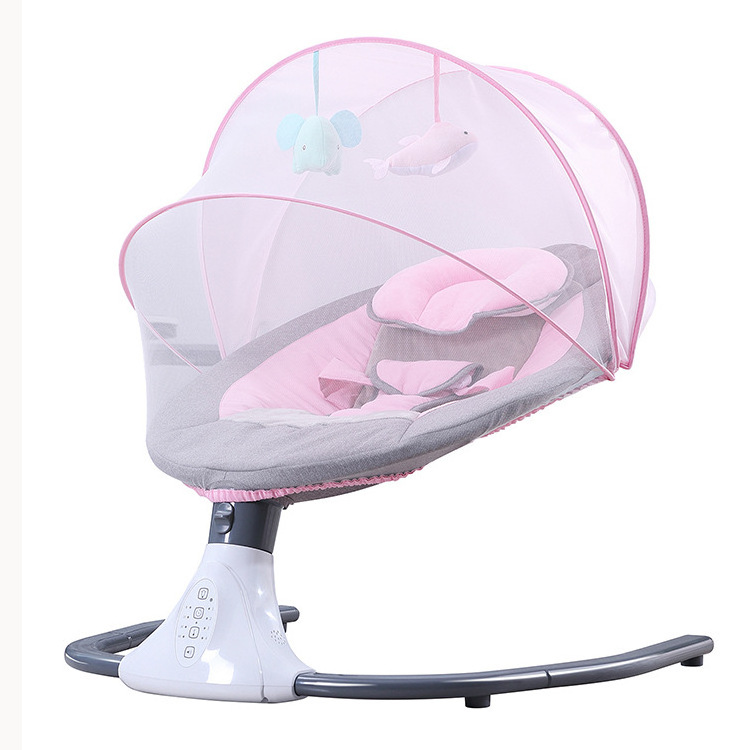 Comfortable Automatic Electric Baby Bassinet Electric Swing Cribs Baby Bassinet Electric