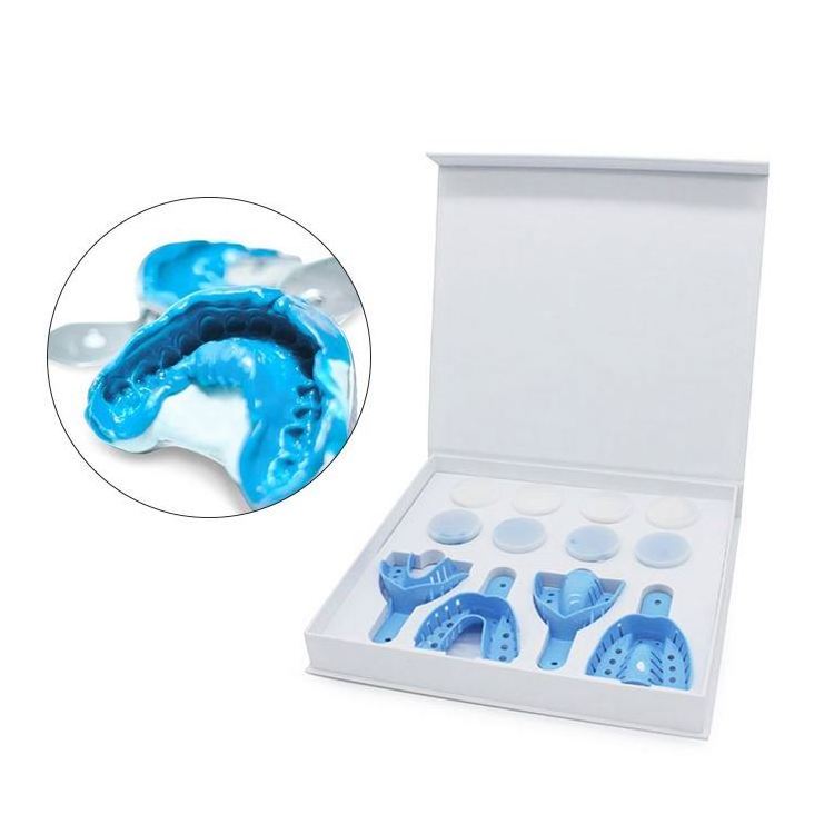 Huaer Veneers Smile Teeth Molding Kit Dental Impression Putty Silicone Material Putti Mold Grillz Mould DIY Denture Making Kit