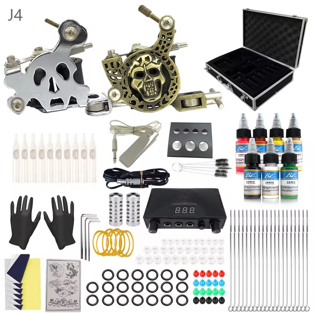 Berlin Complete Tattoo Kit Professional 2 machine manufacturer kit