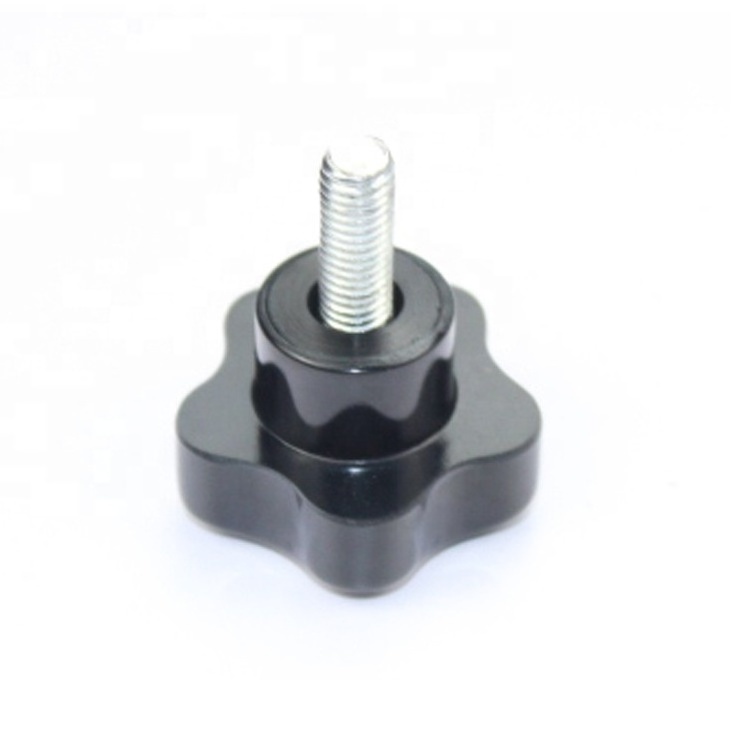 threaded male plastic machine clamping knob