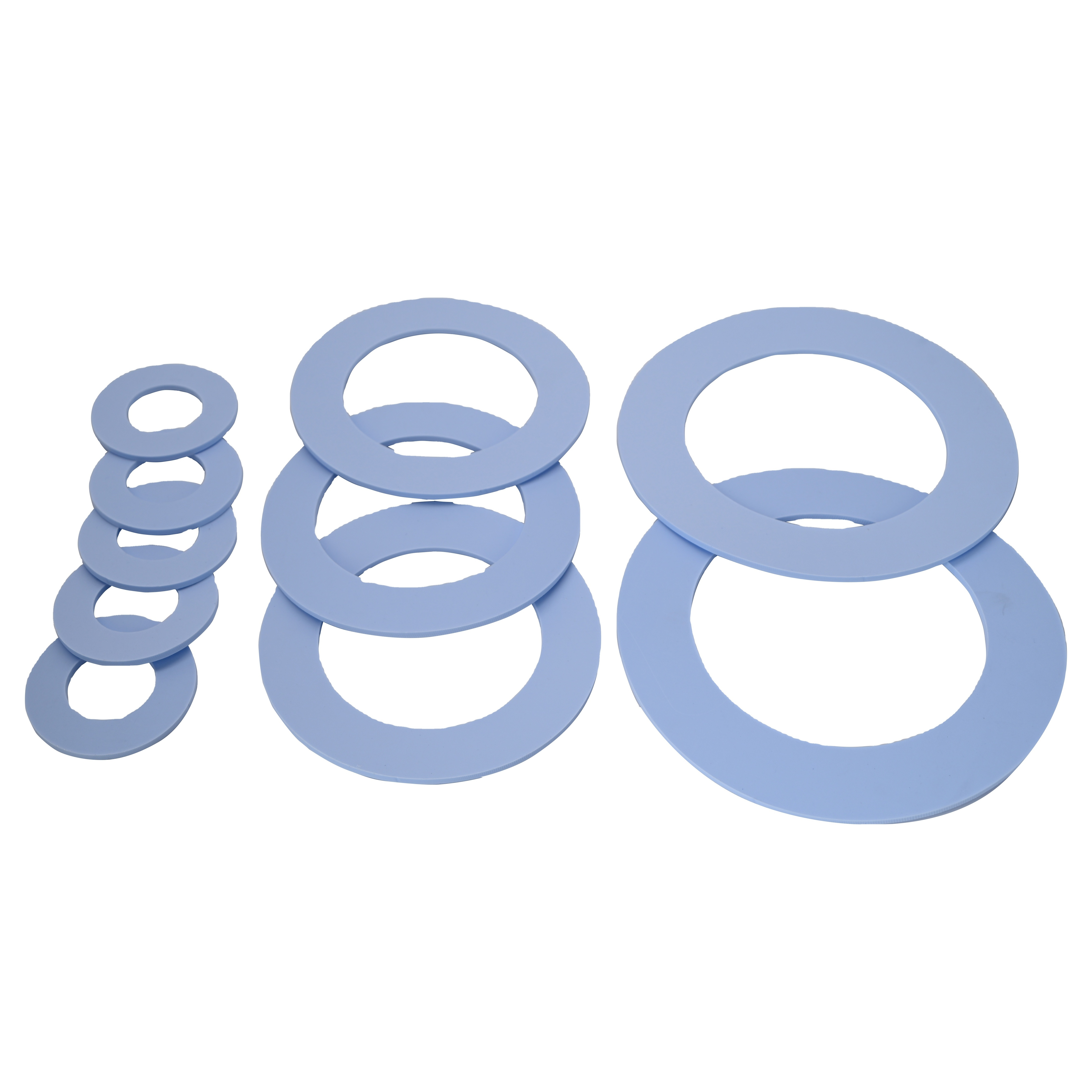 Hot Selling High Temperature Soft Modified PTFE Gasket (Filled With Glass Beads)