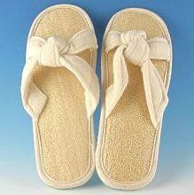 Good Deal with Natural Products Loofah Slippers for Women in Summer Vacation/Beach/Spa Top Quality and competitive price