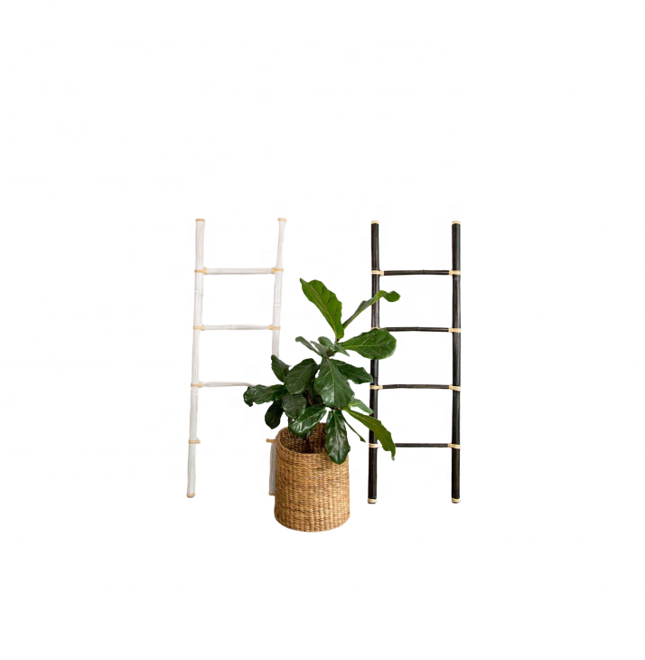 Vietnamese Bamboo Ladder with custom color for bathroom ladder bamboo racks sale price ( whatsapp 0084587176063) 99 Gold