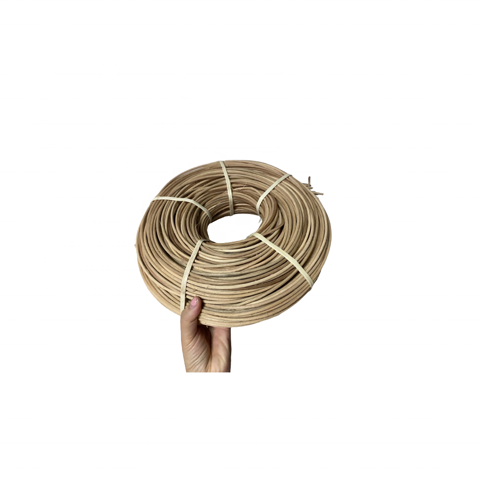 Free sample 1.5-3mm Natural Rattan Core Weaving Crafting Cane Webbing Chair Repair Home garden furniture wicker craft gift