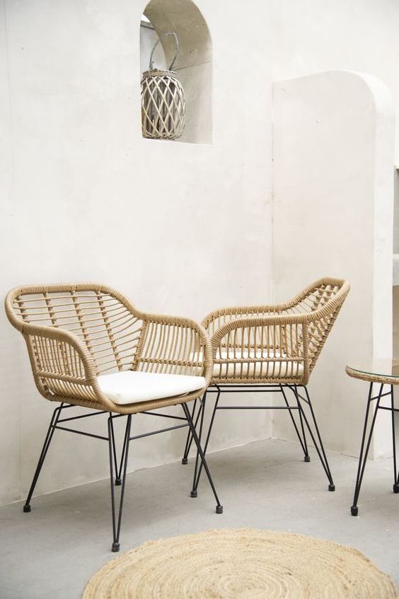 THE NEWEST DESIGN OF Rattan Chair Made in VietNam best choice for your house with the high quality for export 99gd