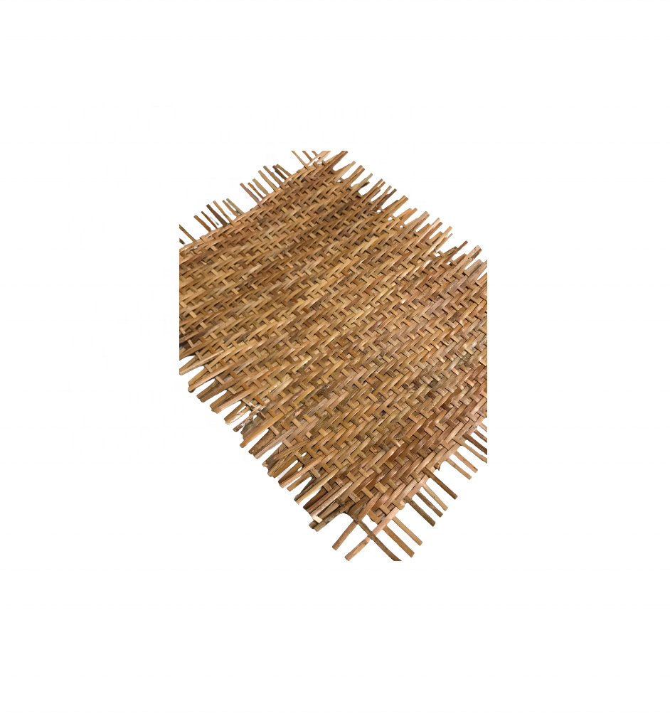 Semi Bleached Rattan Herringbone Weave Cane / Brown rattan webbing for making rattan bamboo furniture garden home craft gifts