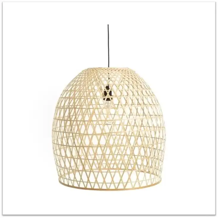 Nice Simple Bamboo Lamp Decorative Your Home Made in Vietnam Natural