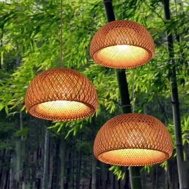 Nice Simple Bamboo Lamp Decorative Your Home Made in Vietnam Natural