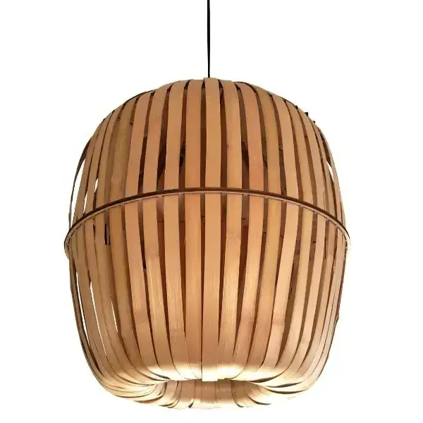 Modern Decoration Chandelier Bamboo Pendant Lamp 2023 Made In Vietnam