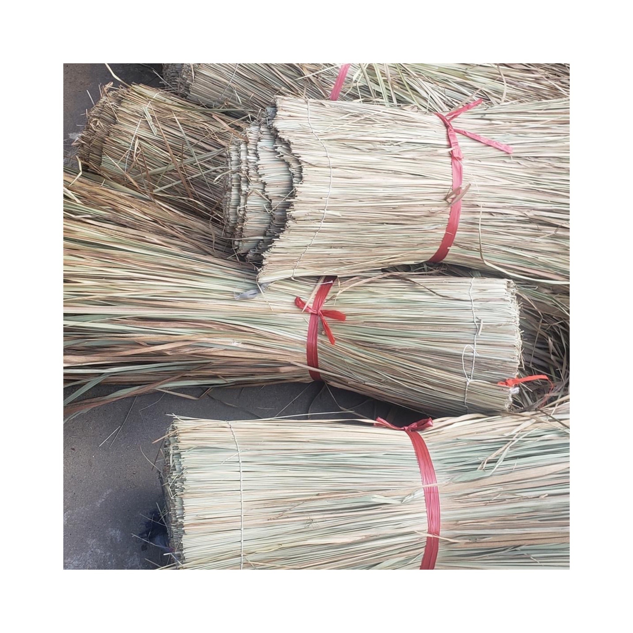 Natural Dried Grass Thatch Roofing For Commercial And Residential/ Artificial Grass Thatch For Resort At Beachfront Umbrella