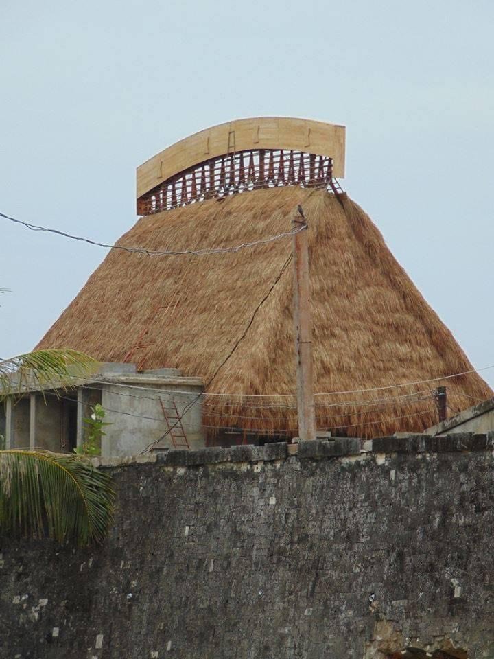 Good Price Multifunctional Grass Thatched Roof Gazebo For Roof