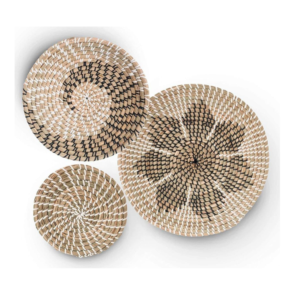 Vietnam Eco-Friendly Hand-woven Vintage Round Water Hyacinth Wall Mirror Natural Grass Grass From 99 Gold Data Vietnam