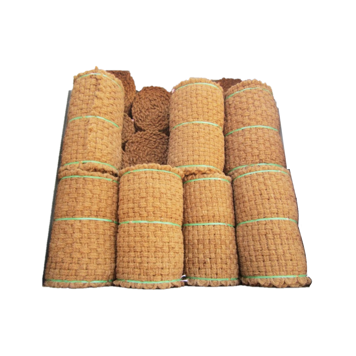 Wholesale 100% Natural Coconut Fiber Coir Door Floor Mats Carpets Rugs Handwoven Eco-Friendly