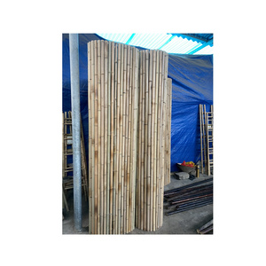 Bamboo Garden Fence Rolls Panels Bamboo Bamboo Cane White and Black Fence Wood WESTERN Piano Frame Agriculture NURSERY Color Eco