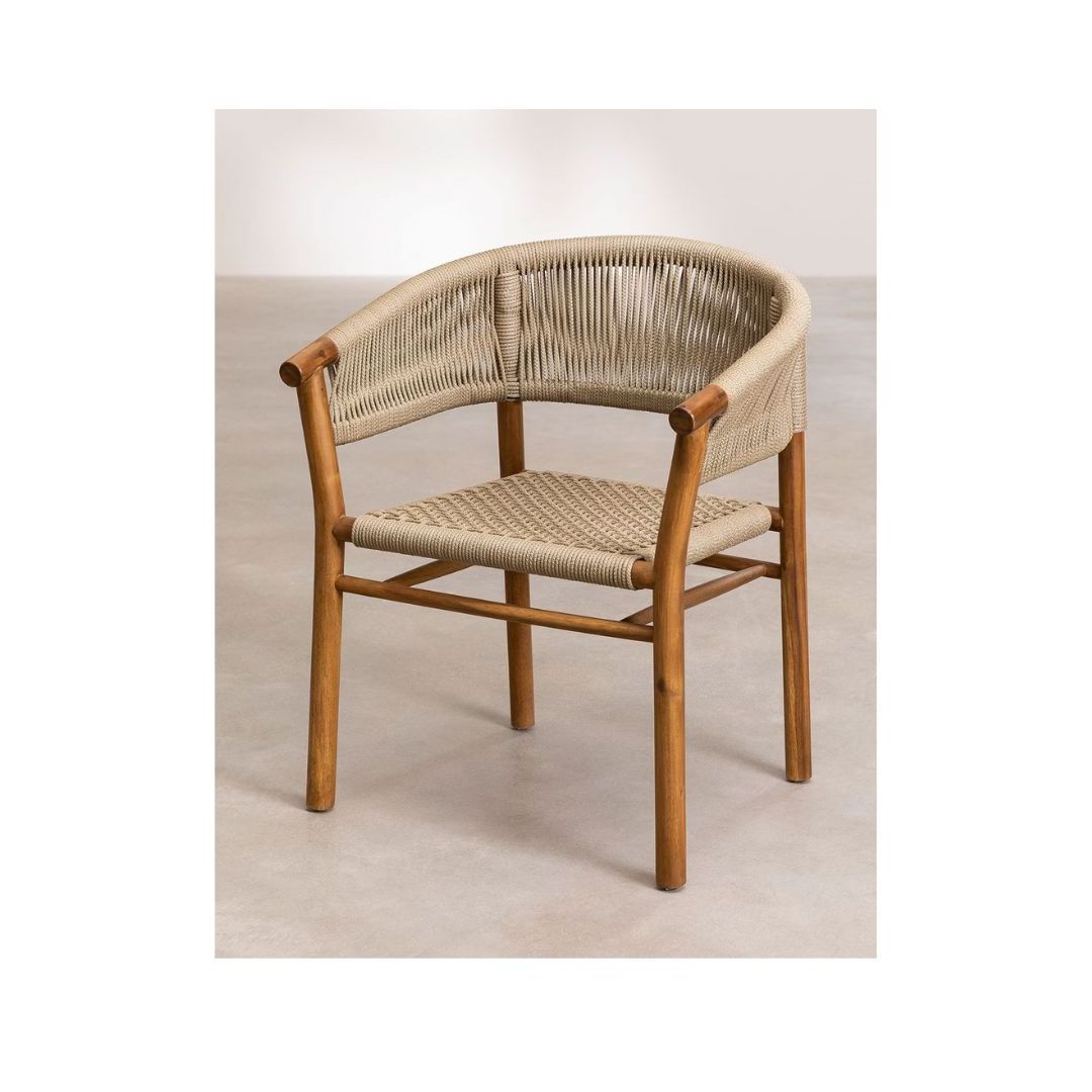 Wholesale Cheap Modern Outdoor Furniture Chair Rattan Natural Seat Rattan Cane Dining Chairs