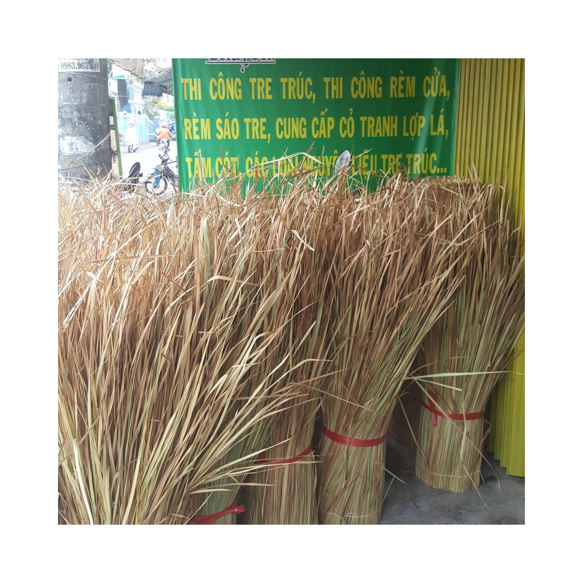 Best price building material from Vietnam-Outdoor durable grass thatch roof for tiki bar Elysia +84789310321