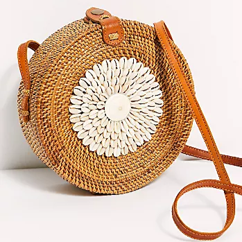 2023 Fashion Bag Customized OEM Handmade Woven Ladies Clutch Straw Rattan Handbags Tote Women's Beach Bag For Women