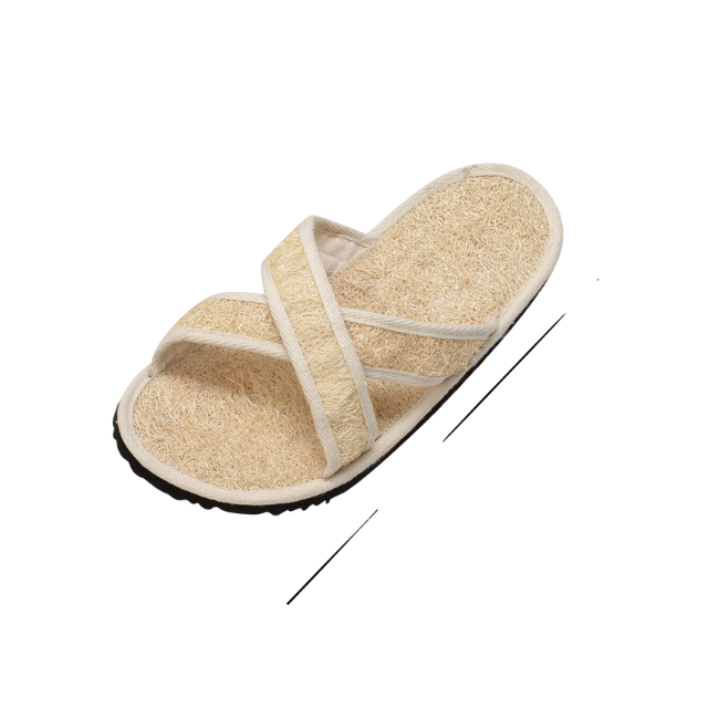 Shoes Accessories for Womens Loofah Slippers made in Vietnam Handicrafts with good quality and cheap price 2022