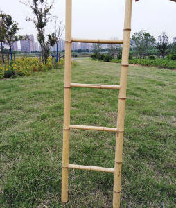 wholesale bamboo ladder towel rack with unique design in 99 gold data 99GD