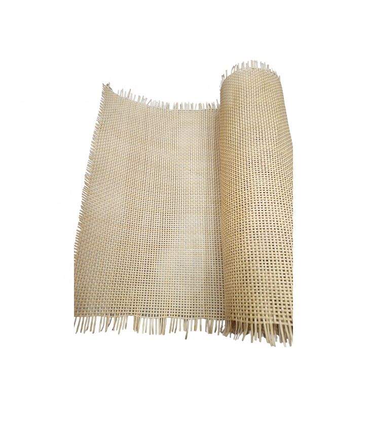 Pre Woven Rattan Open Mesh Cane/ Net Rattan Weave Wicker Cane Webbing for rattan customized crafts basket