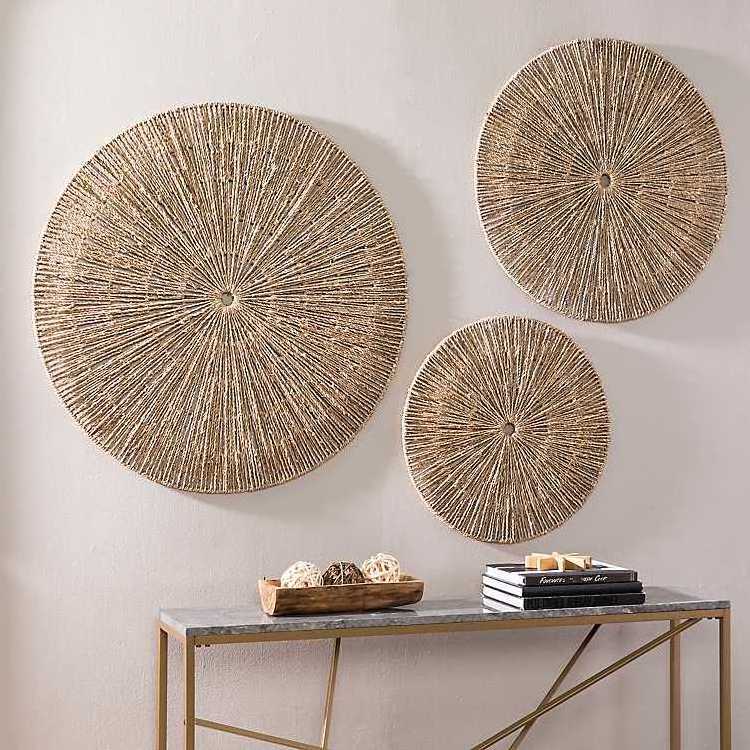 Seagrass Wall Hanging Basket Seagrass placemats/Bamboo Palm Leaf Hanging Hand Fan Cheap Decoration Items Best Quality Vietnam