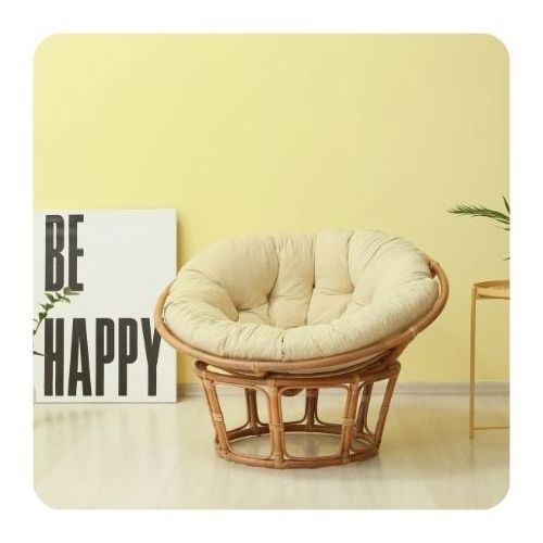 Wholesale Rattan Furniture Rattan Papasan Woven Chair Frame Good Price from Vietnam 99GD