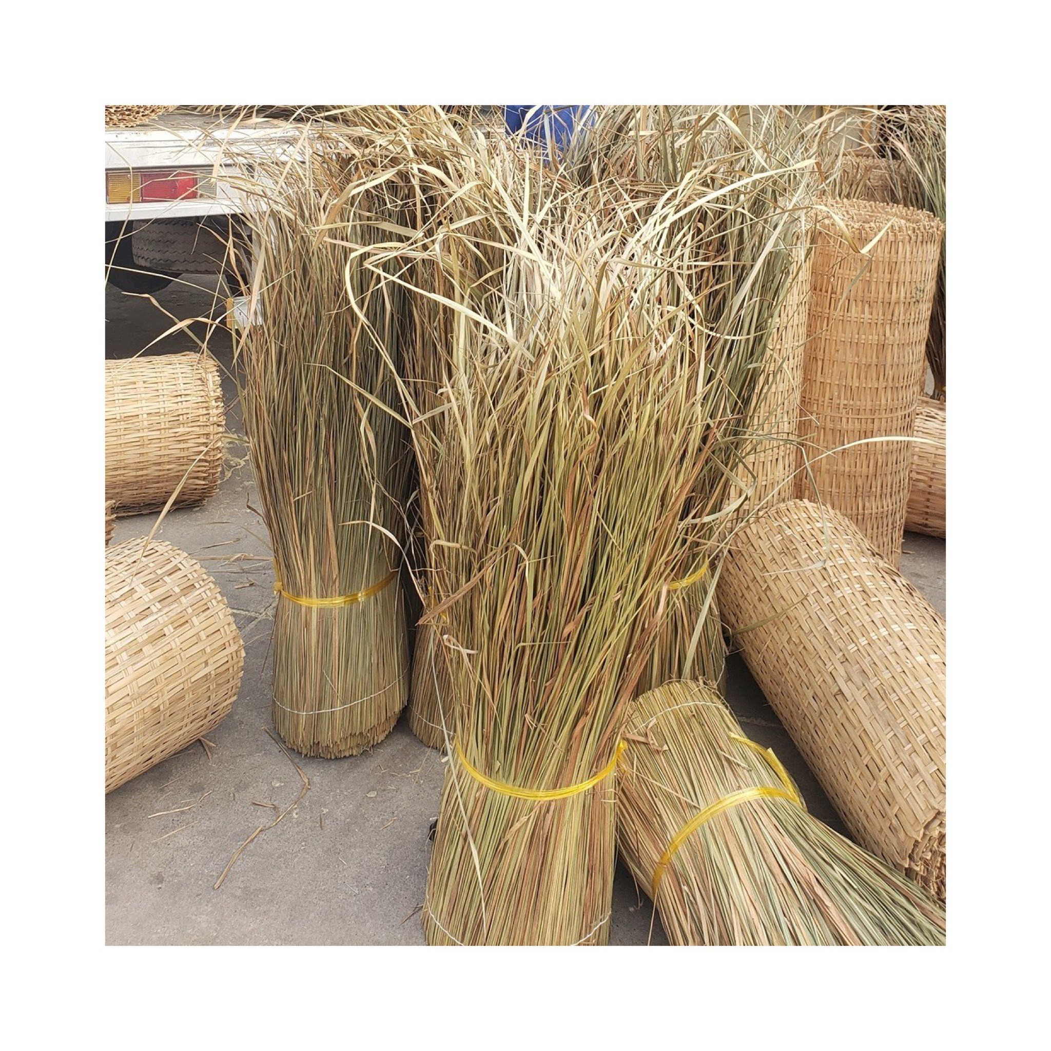 Cheapest price high quality palm natural roof thatched dry grass roofing palm roofs for tiki bar decoration Elysia 0084789310321