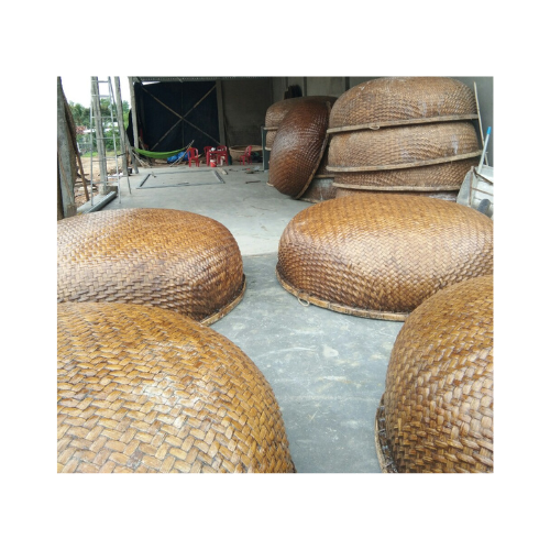 Bamboo Coracle Boat - Vietnamese Traditional Bamboo for Sale - Round Bamboo Fishing Boat from Vietnam