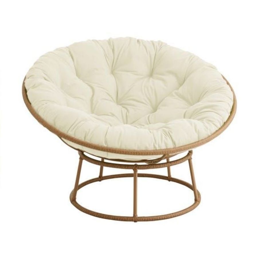 Hot Sale Comfortable Rattan Papasan Chair with Cushion Vietnamese Furniture Best Price 99GD