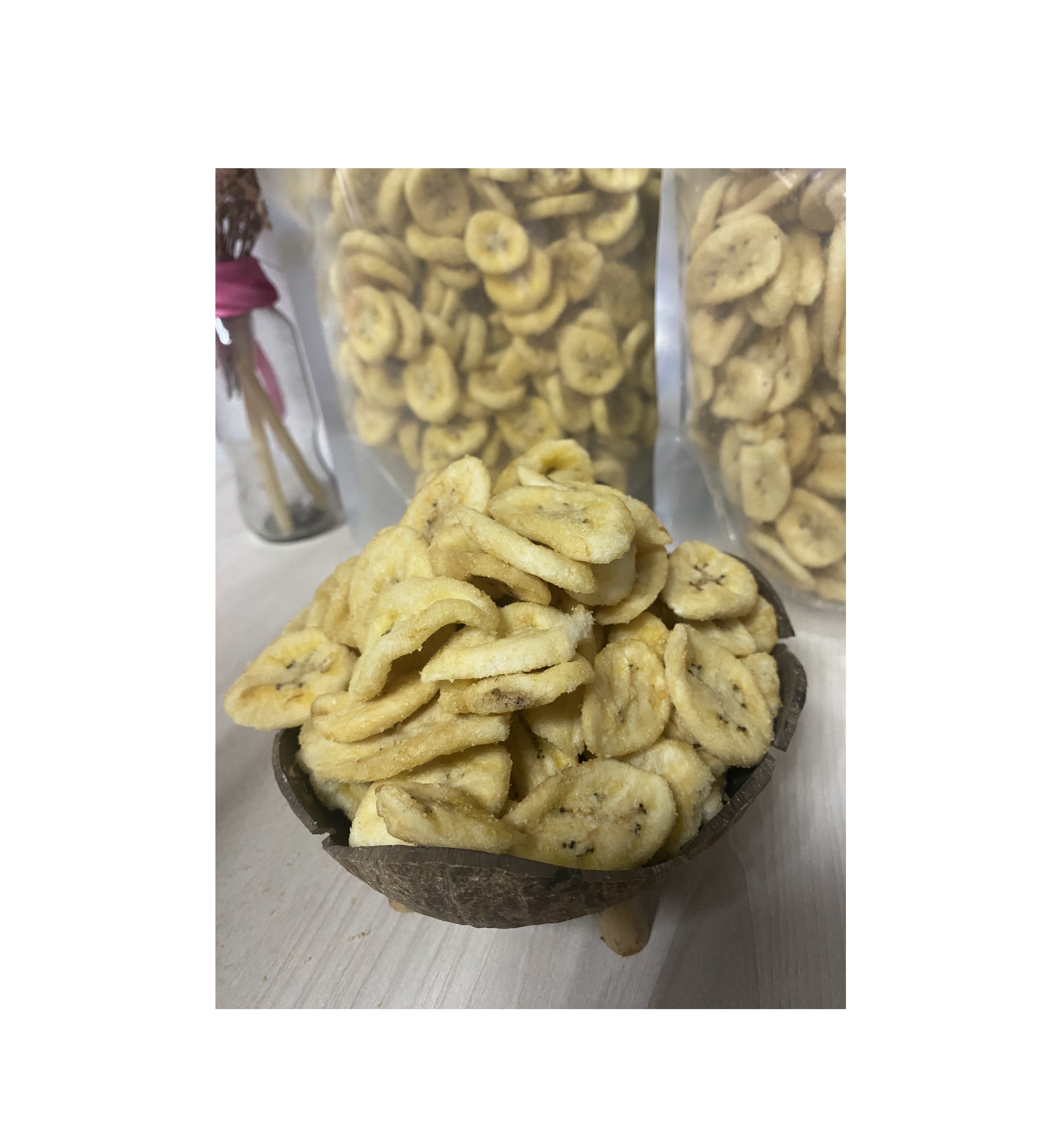 Top factory Vietnam No Sugar Added Dried Fruit Food Banana - Natural Banana Chips 100% Premium Grade +84587176063 Sandy