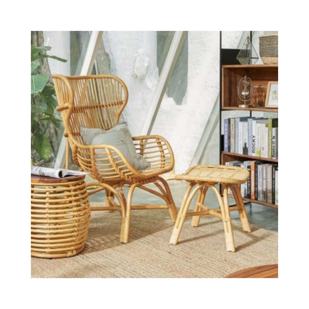 Decorative Furniture - Natural Rattan Chair Ecofriendly Rattan Product The best choice for your living room