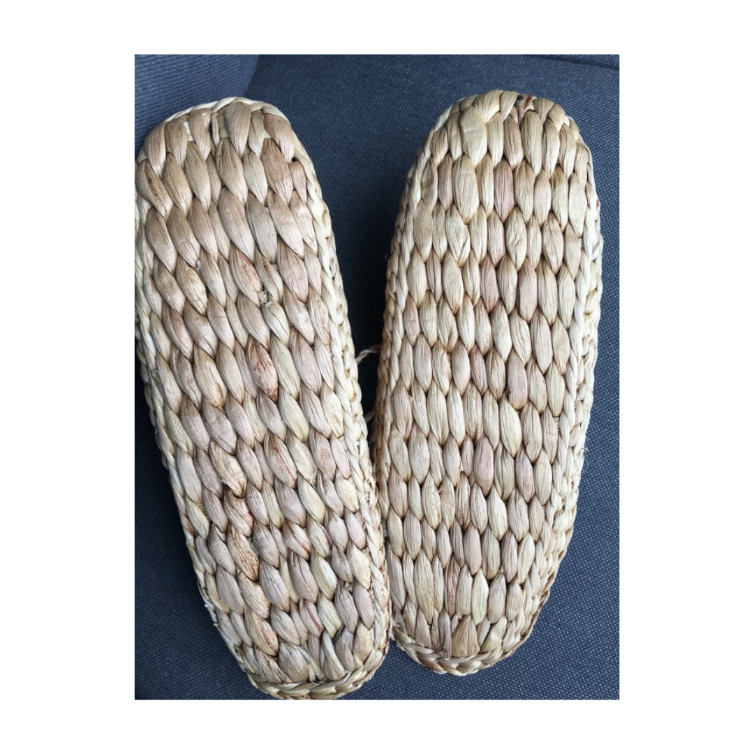 Indoor Footwear Water Hyacinth Women Flip Flops Sandal Slippers Wholesale Cheapest Price From Vietnam 99gd