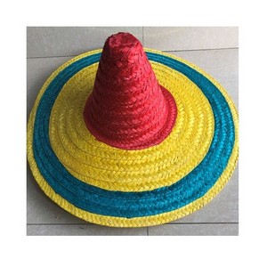 Best sale price handmade mexico straw sombrero hat for straw party hat wide brim hat festival ( 0084587176063 whatsap Sandy)