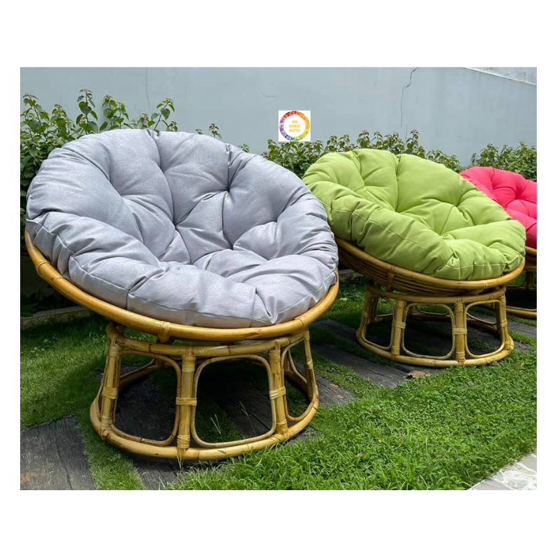 Best Selling Rattan Papasan Cushion Chair - Papasan Loveseat - Rattan Rocking Chair Made In Vietnam