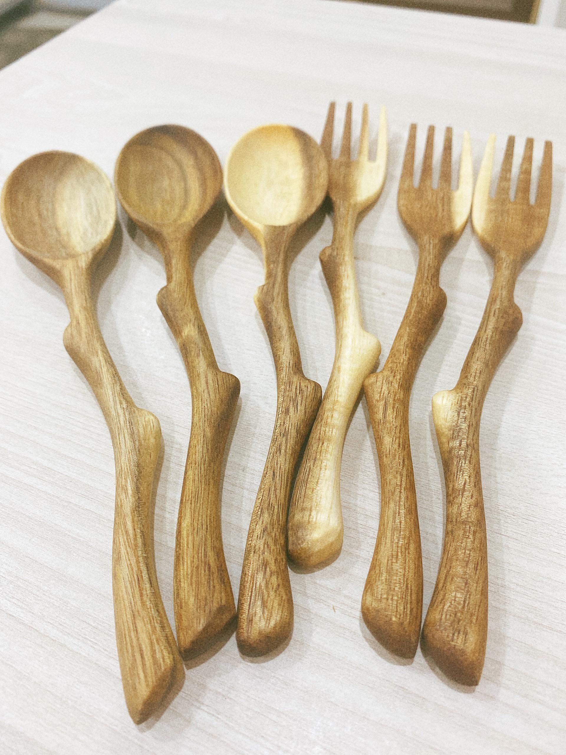 Hand Shaped Wooden Spoon For Soup Use In Hotel Restaurant Dining Table Modern Flatware Made in Vietnam From 99 Gold Data