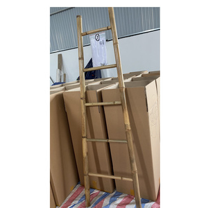 Vertical Bamboo Towel Hanger Folding Towel Storage Ladder use for bathroom accessories towel racks home hotel furniture stools