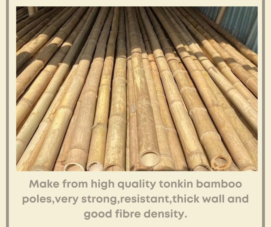 Wholesale Eco Friendly Round Handle Bamboo Stick Bamboo Strip For Bamboo Toothbrush Made in Vietnam 99 Gold Data