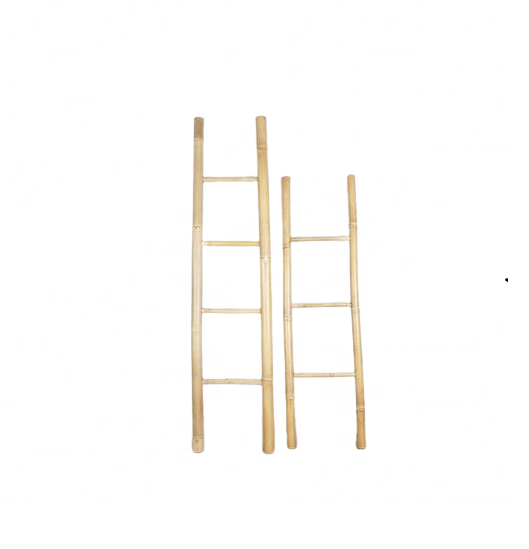 Vietnamese Bamboo Ladder with custom color for bathroom ladder bamboo racks sale price ( whatsapp 0084587176063) 99 Gold