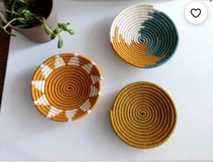 CHEAP PRICE DECORATIVE PLATES WALL HANGING WITH SEAGRASS PLATES FROM VIET NAM 99GD TOP SUPPLIER 2024