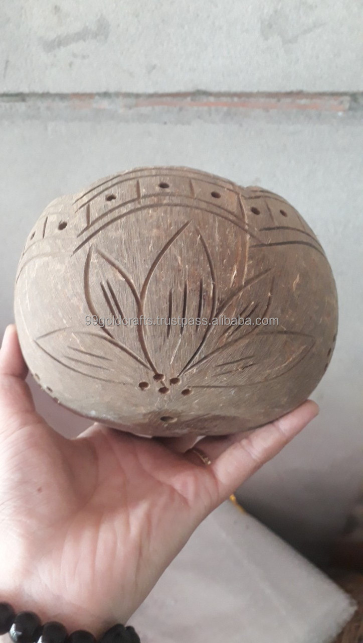 Wholesale Coconut Planters Coconut Shell Plant Hanger From Viet Nam Coconut Shell Pots