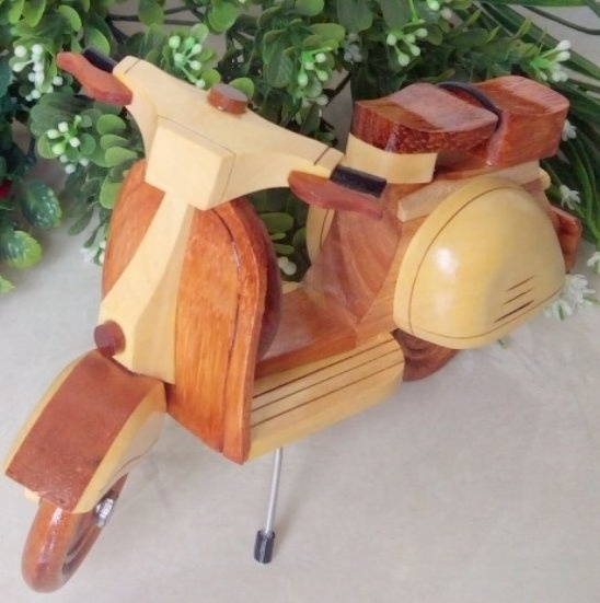 High quality wooden airplane craft - Artisan wooden aircraft sculpture - DIY wooden airplane model for business gift home decor