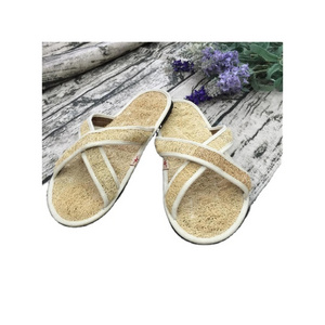 Hot Deal for Export Loofah Slippers Women's shoe in home/spa/beach high quality with competitive price made in Vietnam