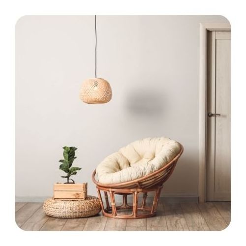 BEST SELLING Rattan Papasan Wicker Chair 99GD