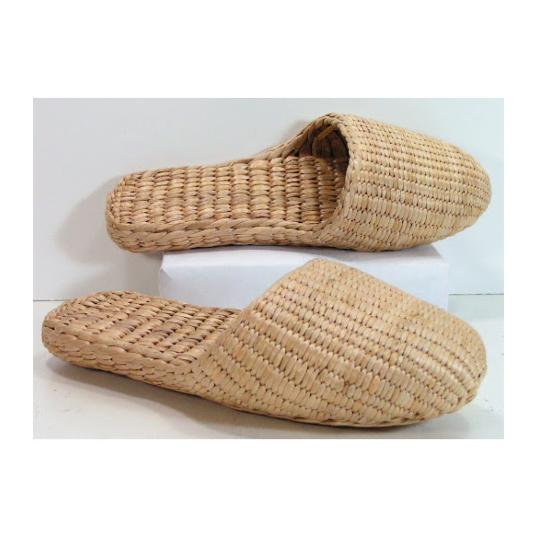 Durable Flip flops - High Fashionable Water Hyacinth Sandals Slippers For Women - Handicraft in Vietnam 99GD