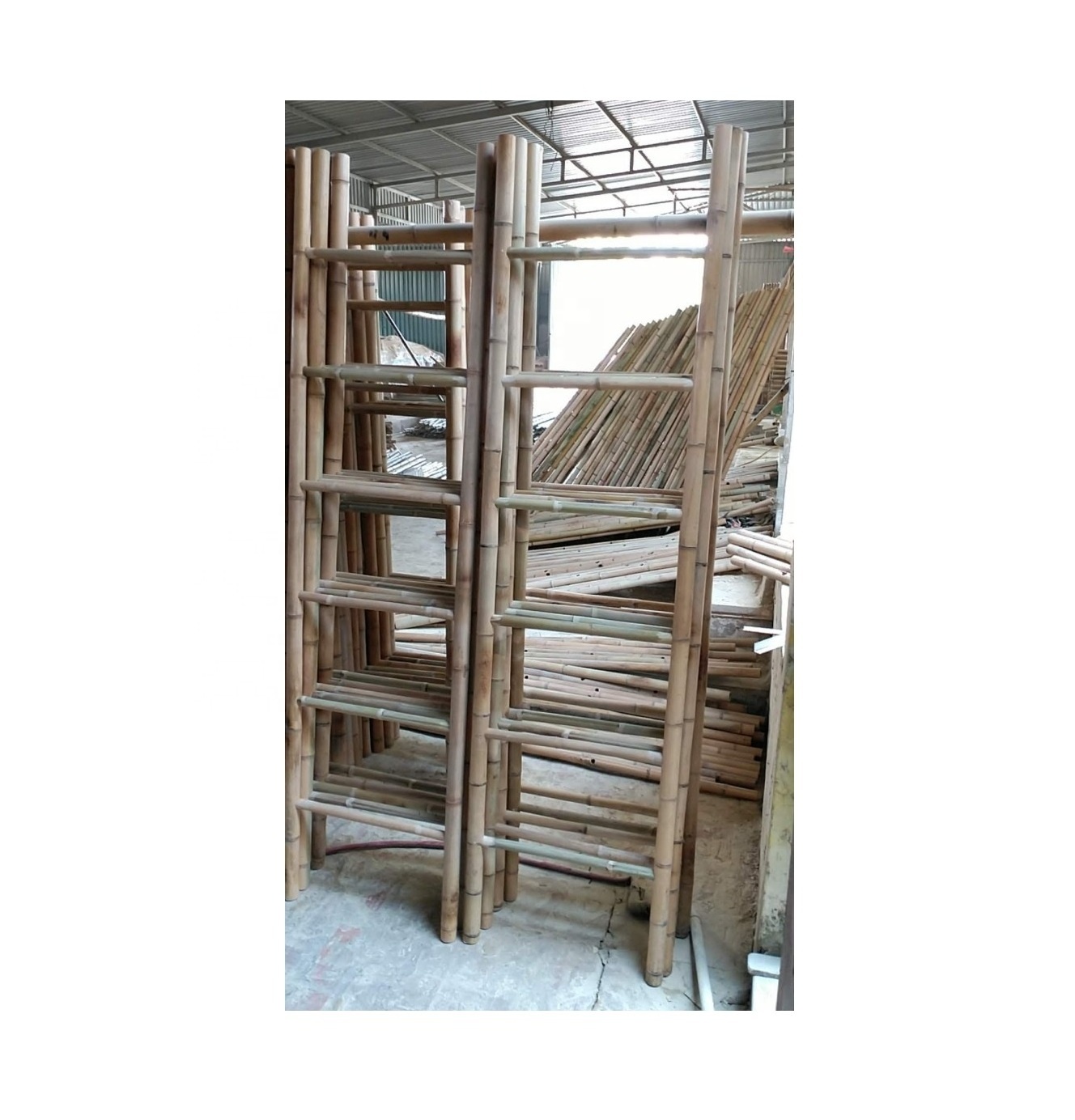 High quality Natural Bamboo Fence 8ft X 8ft / Black bamboo garden buildings /Large and Extra-Large Bamboo poles material