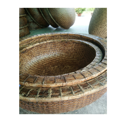 Bamboo Coracle Boat - Vietnamese Traditional Bamboo for Sale - Round Bamboo Fishing Boat from Vietnam